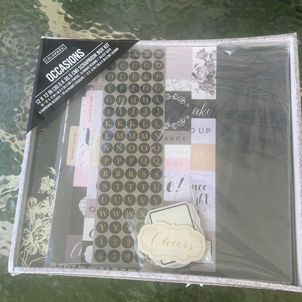 Occasions Colorbok Scrapbook Box Kit